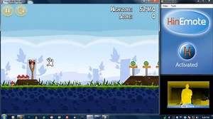Joue à Angry Birds avec le Kinect !