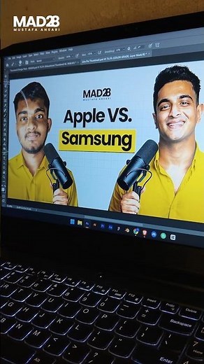 Designing a Viral Podcast Thumbnail in Photoshop! #shorts #photoshop