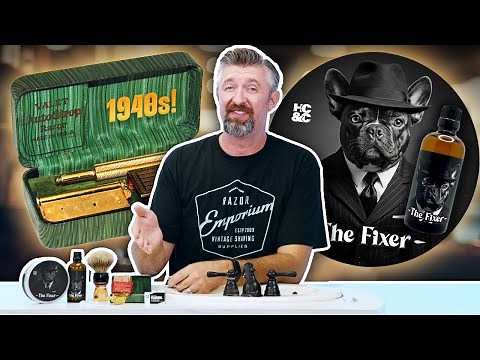 Shaving With a 100-Year-Old Razor – The Valet AutoStrop in Action!