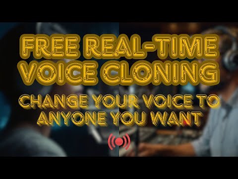 Free Real time Voice Cloning - Sound like anyone (Advanced Voice changer) #voicecloning #voicechange