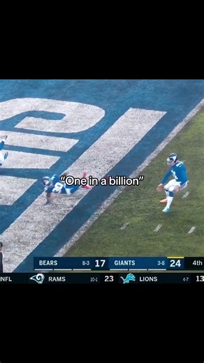 Incredible NFL Plays That Are One in a Billion