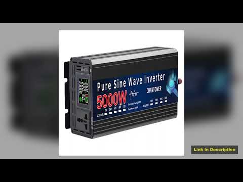 4000W 5000W Inverter 12V 220V 24V 110V Pure Sine Wave Inverter DC To AC Portable Power Voltage