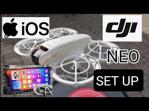 DJI Neo - iOS Apple phone app Set Up & Fly