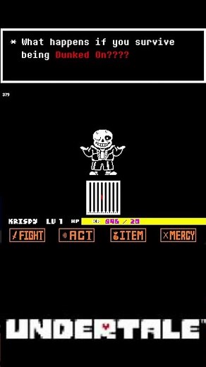 Undrtale surviving getting dunked on