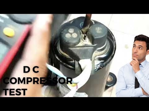 How to Test DC Air condition Compressor without card #dc compressor test