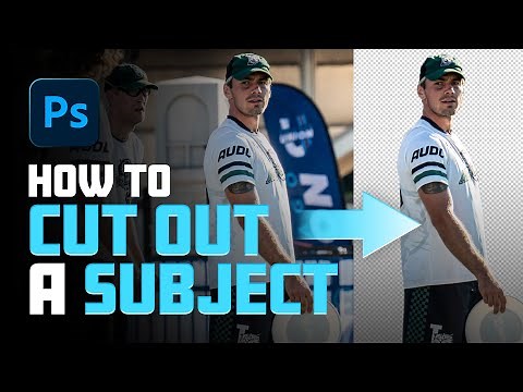 Beginner Photoshop Tutorial | How to Cut Out a Subject
