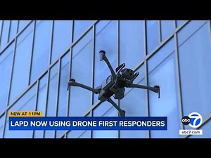 LAPD chief describes how police have been using drones as first responders