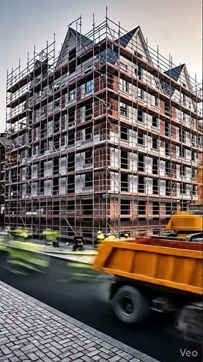 War-Torn City Rebuild Time-Lapse | Destruction to Beautiful Modern Street Transformation