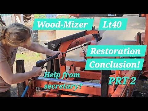 Wood-Mizer Lt40 Restoration Conclusion! Getting into Hydraulic Troubleshooting