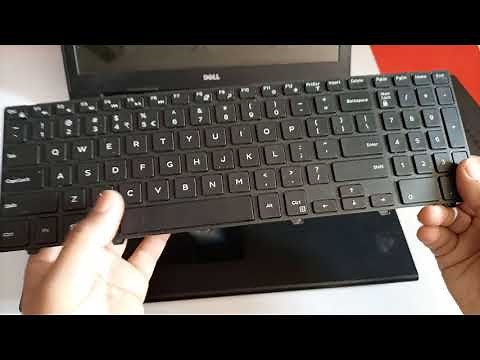 Dell Inspiron 3542 Laptop keyboard replacement and cleaning