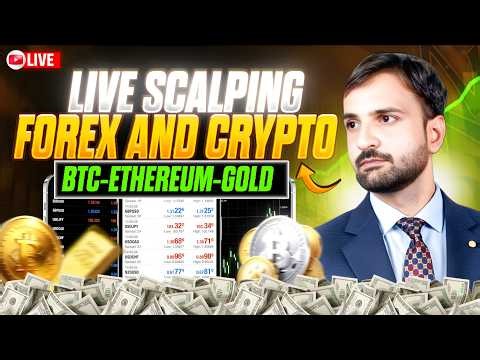 Live Gold & Bitcoin Scalping – Forex & Crypto Trading Strategies