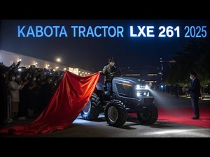 クボタの未来型電動トラクター登場！LXe-261が農業を変える！【2025年最新モデル】