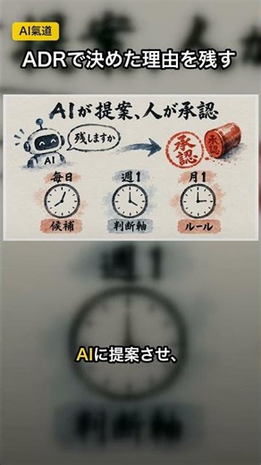 ADRとは、決めた理由を残す記録。Obsidianでの作り方を飯塚浩也さんが解説