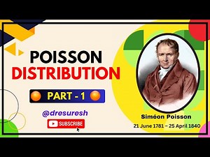 Poisson Distribution: Part - 1 | UNIT 2 | Distributions: 21MAB301T/ 21MAB204T