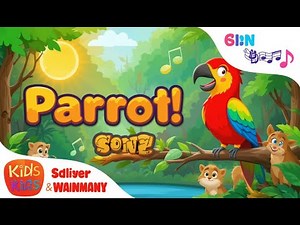 Parrot Song | Happy Baby Tunes Nursery Rhymes & Kids Songs Ep:1