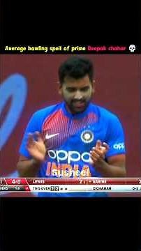 Prime Deepak chahar 🥶 !