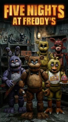 HOW THE ANIMATRONICS END YOU IN THE FNAF MOVIE #shorts