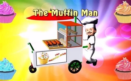 经典英文儿歌The Muffin Man - Family Sing Along - Muffin Songs