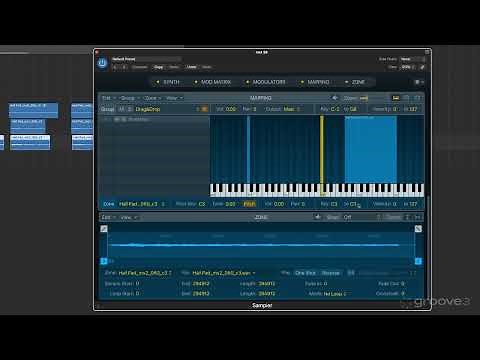 Adding Multiple Samples to the Logic Pro Sampler