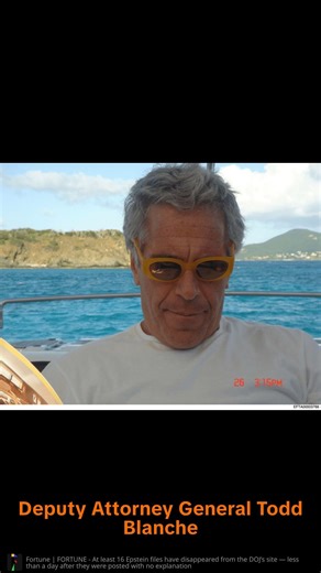 DOJ Restores Trump Photo to Epstein Files After Removal Prompts Backlash