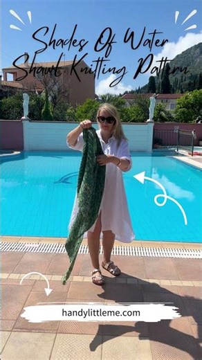 Shades Of Water Shawl Knitting Pattern