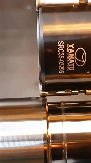 Roller Burnishing Process 🔥 . (We make and post CNC machining videos that inspire us.) 🎥 Yamato Roller Burnishing Tools #lathe #machinist #machineshop | CloudNC