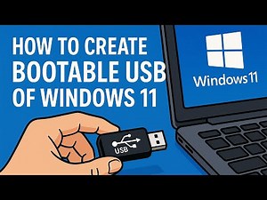 How to Create a Windows 11 Bootable USB Drive (Fast & Easy – 2025 Guide)