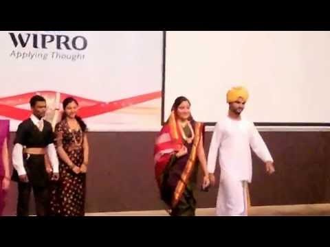 Fancy Dress - Karnataka colors at Rajyotsava day