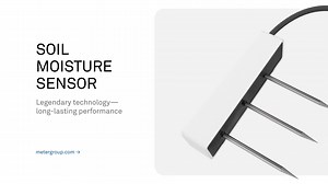 Enhance your soil analysis with the TEROS 12. This advanced sensor provides accurate measurements of soil moisture, temperature, and electrical conductivity, ensuring comprehensive data collection. Learn more here: https://metergroup.com/products/teros-12/ | METER Group