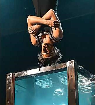 Houdini’s Deadly Stunt – Watch Till the End! ⚡ #EscapeArtist