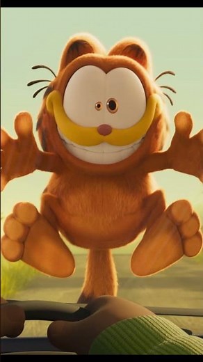 Гарфилд в образе Флэша 😃 #ГарфилдВКино с 23 мая #мультфильм #топ #shorts