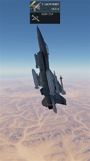 Warthunder: F-16C Bomb Drop with AGM-154A1 JSOW