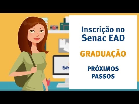 Graduação Senac EAD - Procedimentos para matrícula