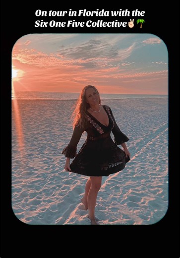 On tour in Florida with @Six One Five Collective ✌🏻🌴☀️ #singersongwriter #artist #615 #sixonefivecollective #ontour #florida #orlando #panamacitybeach #tallahassee #fsu