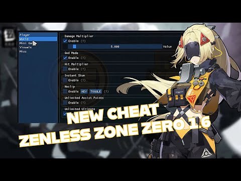 Zenless Zone Zero 1.6 Cheat | Full Installation Guide | Unlimited Ulti, God mode, Dumb Enemies, etc