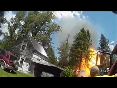 Propane tank explosion