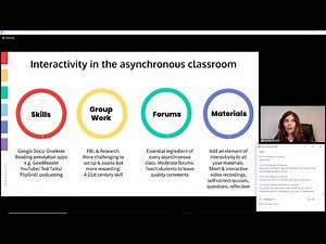 Sophia Mavridi on "Interactive virtual learning for the synchronous and asynchronous EAP classroom"
