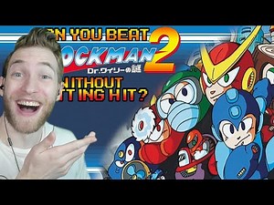 NO MORE CHEATING!! Reacting to "Can You Beat Rockman 2 Without Getting Hit?" by Gamechamp3000
