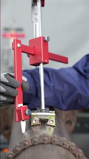 “Round Hole Marker（丸穴マーカー）” は、正確かつ手軽に穴をマーキングするための究極のツールです。 #stronghandtools #tools #溶接#welding #溶接工