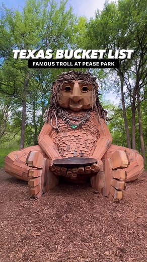 Discover Austin's Famous Giant Troll at Pease Park