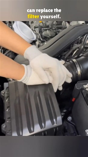 How is the air filter installed and what does it actually do #Volkswagen #CarFactory #FactoryFootage
