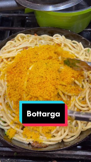 Delicious Pasta Recipe featuring Bottarga by Anthony Bourdain