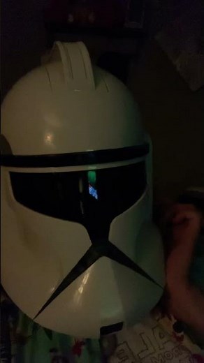 Star Wars Clone Storm Trooper Talking Voice Changer Helmet Hasbro 2008