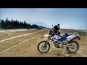 BMW G650X Challenge Adventure Riding In The Rain