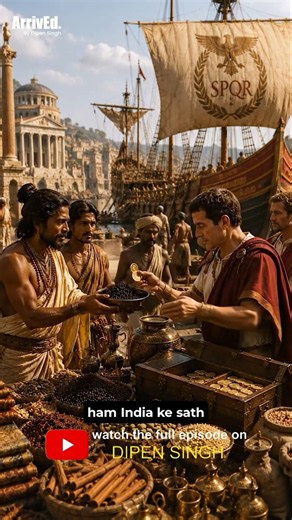 How ancient India drained the Roman Empire’s gold!