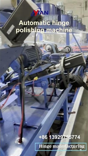 automatic door hinge polishing machine