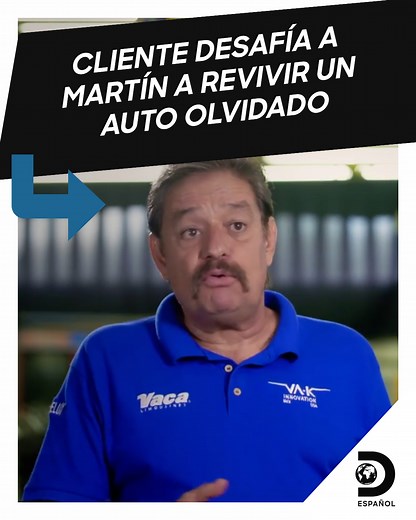 300K views · 5.5K reactions | ¡Una "carcachita" que despierta nostalgia y desafíos! Martín Vaca recibe el reto de transformar un clásico de 1930 en una obra de arte rodante.  | Discovery en Español | Facebook