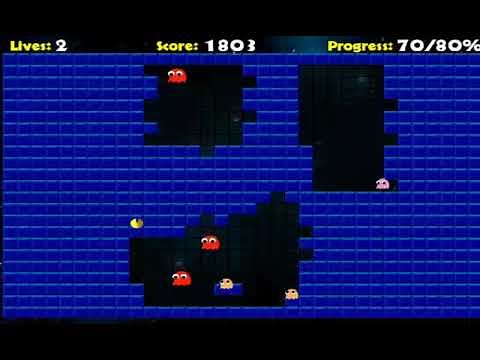 Pac-Xon: Hero Strikes Back! Gameplay