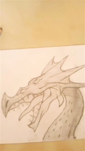 how to draw mythical dragon #shorts #artshorts #drawingtutorial #drawingshorts