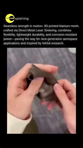 Space Ready Titanium Mesh